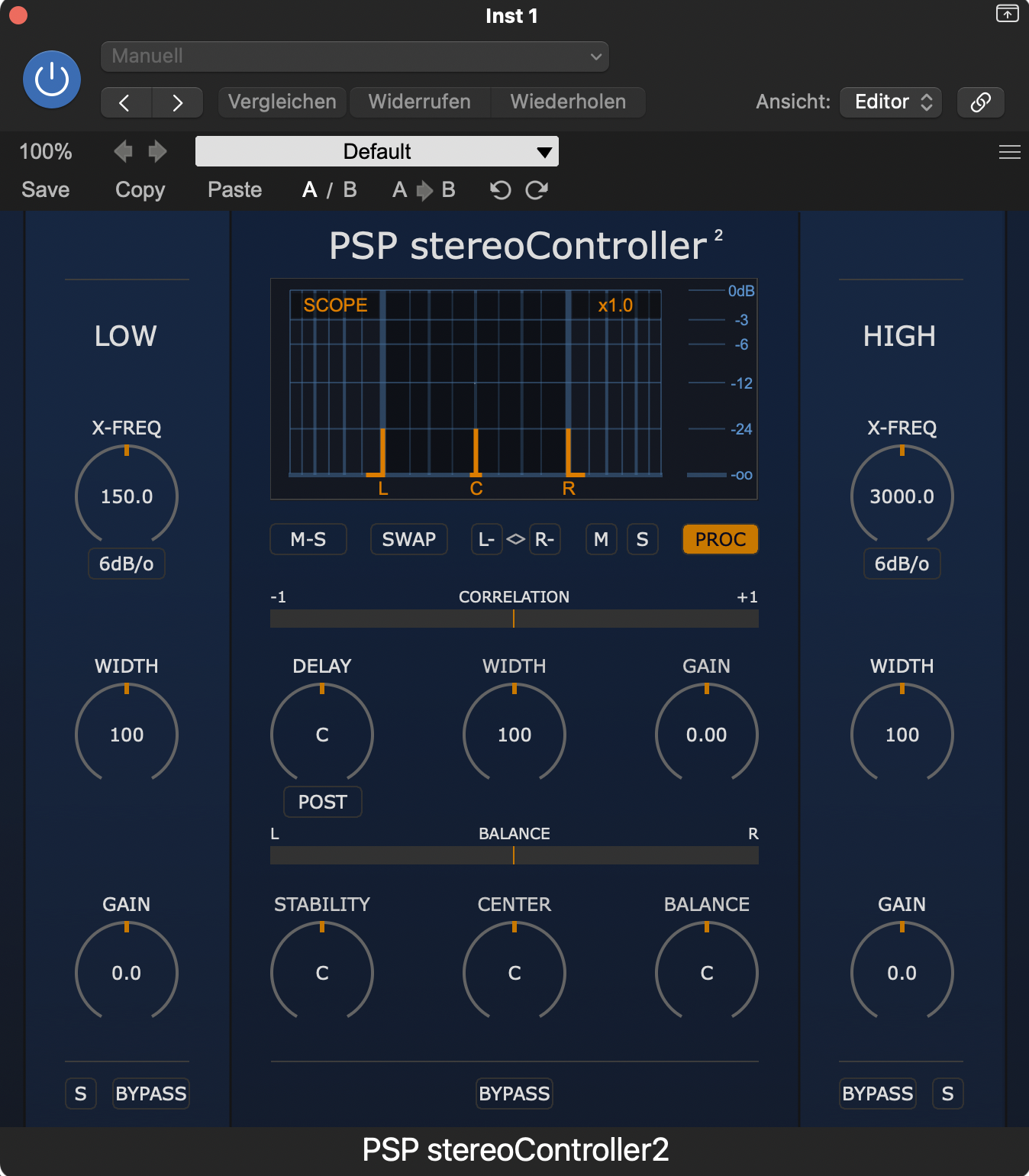 PSP Audioware PSP StereoController2